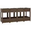 vidaXL Arriate 160x40x71 cm polipropileno