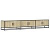 vidaXL Mueble para TV madera de ingenier&iacute;a roble Sonoma 240x35x41 cm