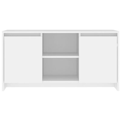 vidaXL Mueble para TV madera contrachapada blanco 102x37,5x52,5 cm