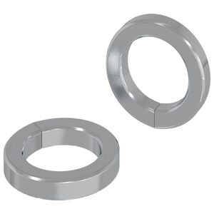 vidaXL Arandela de Resorte 2 uds. Blanco 13 x 1 mm Hierro