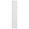 vidaXL Zapateros de pared 2 uds madera contrachapada blanco 60x18x90cm