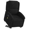 vidaXL Sill&oacute;n de masaje reclinable elevable terciopelo negro