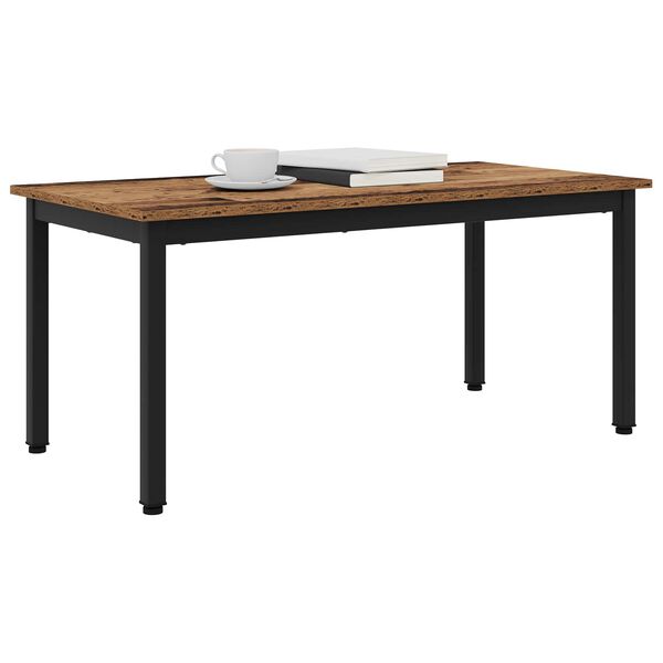 vidaXL Mesa de Caf&eacute; Madera vieja 100 x 50 x 45 cm Madera de ingenier&iacute;a