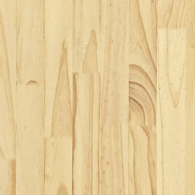 vidaXL Mesita de noche madera maciza de pino 40x30,5x40 cm