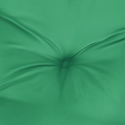 vidaXL Cojín de banco de jardín tela Oxford verde 110x50x7 cm