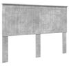 vidaXL Cabecero Gris Concreto Madera de ingenier&iacute;a
