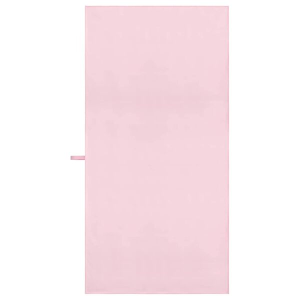 vidaXL Toallas Deportivas 2 pcs Rosa 140 x 70 cm Poli&eacute;ster y Poliamida