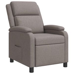 vidaXL Recliner Topo Tela
