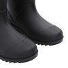 vidaXL Botas de agua negro n&uacute;mero 41 PVC