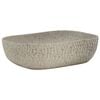 vidaXL Lavabo sobre encimera rectangular cer&aacute;mica gris 48x37,5x13,5 cm