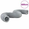 vidaXL Conducto de escape PVC 6 m &Oslash;10 cm