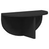 vidaXL Estante de pared 2 pcs Negro 38 x 19 x 19 cm