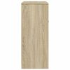 vidaXL Armario de ba&ntilde;o madera contrachapada roble Sonoma 60x33x80 cm