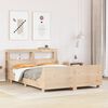 vidaXL Estructura de cama sin colch&oacute;n madera maciza de pino 140x190 cm