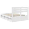 vidaXL Estructura de cama 140 x 190 cm Madera de pino macizo