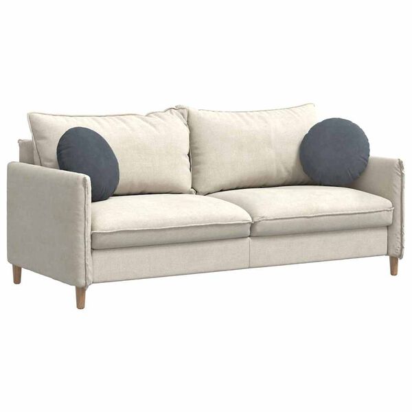 vidaXL Cojines para asiento 2 pcs Gris oscuro &Oslash; 40 x 13 cm Terciopelo