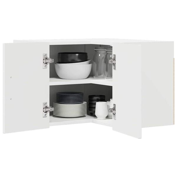 vidaXL Mueble de Cocina brillante 57 x 57 x 40 cm Madera de ingenier&iacute;a