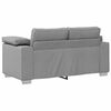 vidaXL Sof&aacute; 3 pcs Gris Nube 219 x 80 x 82 cm Tejido mezcla de lino