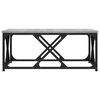 vidaXL Mesa de centro madera contrachapada gris Sonoma 70x70x30 cm