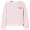 vidaXL Sudadera infantil lila 128