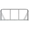 vidaXL Leñero antracita 234x45x100 cm acero galvanizado