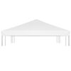 vidaXL Toldo de cenador 270 g/m² 3x3 m blanco