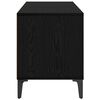 vidaXL Gabinete de TV con caj&oacute;n Roble Negro 100 x 34,5 x 44,5 cm