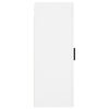 vidaXL Armario de pared blanco 34,5x34x90 cm