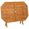 vidaXL Juego de comedor de jard&iacute;n 5 piezas madera maciza de acacia