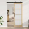 vidaXL Puerta Corredera ORKDAL Natural 83 x 232 cm