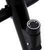 vidaXL Bicicleta est&aacute;tica con resistencia de cinta negro