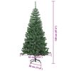 vidaXL &Aacute;rbol de Navidad con 150 LED con soporte Verde 120 cm PVC
