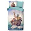 Good Morning Funda de edred&oacute;n infantil NOAH 140x200/220 cm azul