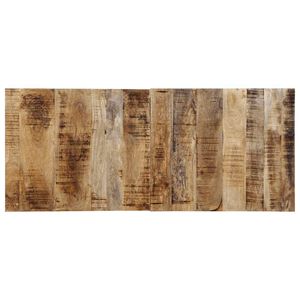 vidaXL Cabecero de cama 120 cm madera maciza de mango rugoso