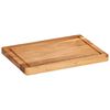 vidaXL Tabla de cortar madera maciza de acacia 35x25x2,5 cm