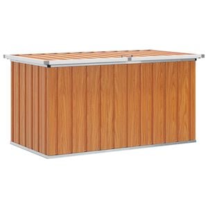 vidaXL Caja de Almacenamiento Exterior Madera 129 x 67 x 65 cm