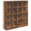 vidaXL Alacena 2 uds. Madera Vieja 68 x 37 x 142 cm