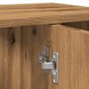vidaXL Armario de ba&ntilde;o madera contrachapada roble artisan 60x32x53,5cm