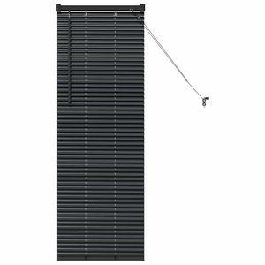 vidaXL Persianas venecianas Negro 130 x 40 cm Aluminio