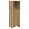 vidaXL Juego de muebles baño 3 piezas madera ingeniería roble artisan