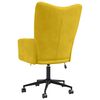 vidaXL Sillón de relax de terciopelo amarillo mostaza