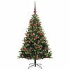 vidaXL &Aacute;rbol de Navidad Artificial Articulado 150 LEDs Verde 150 cm