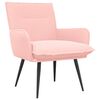 vidaXL Sill&oacute;n Rosa Boucl&eacute;
