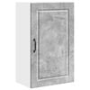 vidaXL Armario de Pared PORTO Gris Concreto 50 x 31 x 80 cm