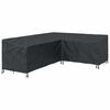 vidaXL Funda para muebles Negro 250 x 180 x 80 cm Tela Oxford 600D