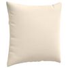 vidaXL Cojines de sofá 2 pcs Beige 60 x 60 cm tela
