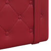 vidaXL Cabecera Colgante Rojo vino 150 x 55 x 5 cm Cuero sint&eacute;tico