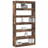 vidaXL Librer&iacute;a Roble ahumado 100 x 30 x 198 cm Madera de ingenier&iacute;a