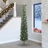 vidaXL Árbol de Navidad artificial Verde 270 cm PVC, Acero y Plástico