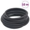 vidaXL Manguera de aire h&iacute;brida caucho y PVC negro 15 mm 10 m